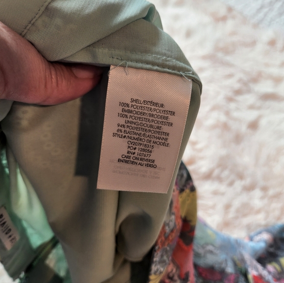 Alice + Olivia Multicolor Sheer Maxi Skirt - Picture 10 of 10